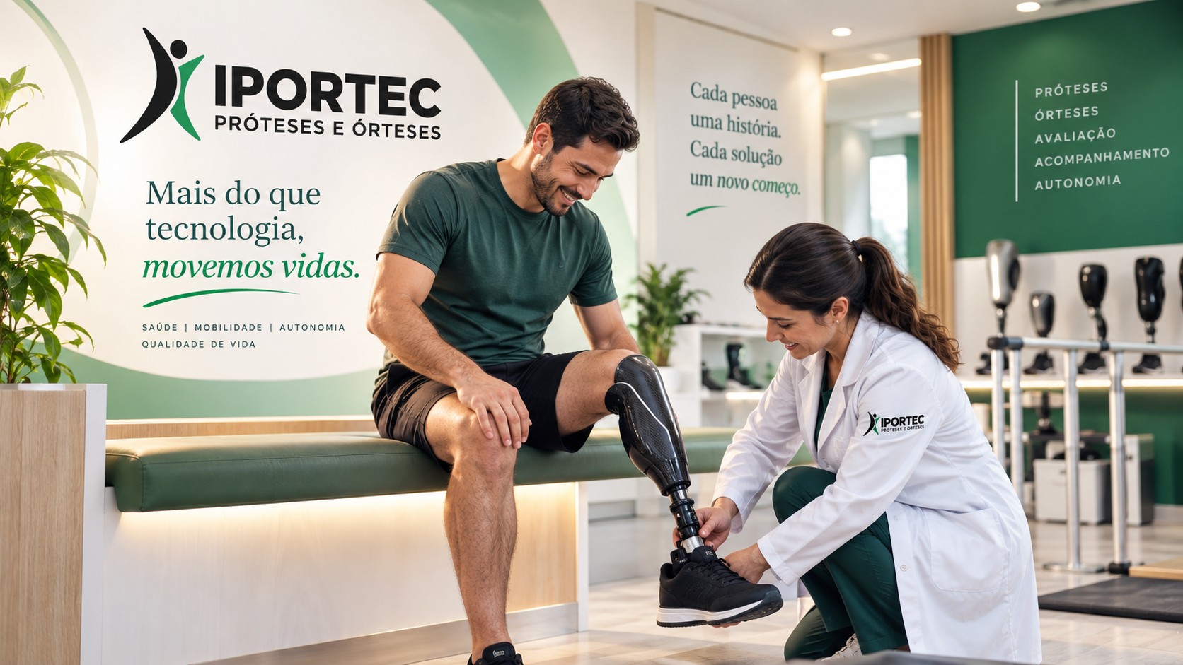 Atendimento personalizado em prótese na IPORTEC